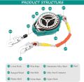 Self Retracting Lifeline 330lbs Fall Arrester Fall Protection with Alloy Steel Hook & Steel Wire Rope. 