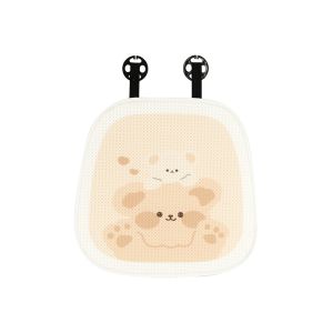 Vixplorn Car Seat Cover Set Cartoon Design Breathable Non slip Washable Universal Fit Depan Belakang Protection Kereta