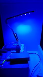 Lampu Aquarium Mata Elang Super Blue