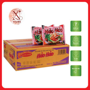 Mì Hảo Hảo Tôm Chua Cay Thùng 30 Gói – 75g/Gói – Hương Vị Đậm Đà