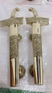 Gagang Pintu Rumah: Handle Pintu Kuningan Antik & Berkualitas Tinggi