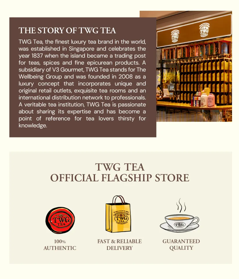 在庫限り】TWG TEA VANILLA BOURBON TEA 3箱 【公式通販】