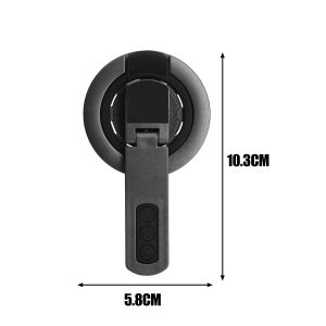 3 in 1 Universal Magnetic Finger Ring Holder for MagSafe Double-Sided Magnetic Rotatable Phone Stand for IPhone 17 16 15 14 Phone Grip Stand
