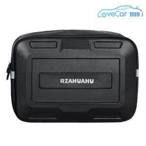 High Capacity E-Bike Rear Rack Bag with Reflective Details for Safe Outdoor Cycling