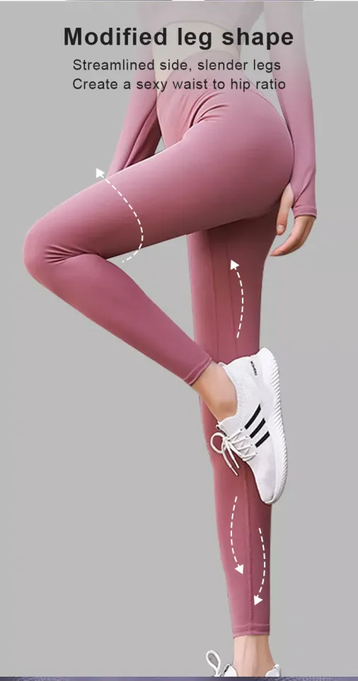 High Waist Yoga Pants Tummy Control Leggings for Women Workout Gym Exercise  Fitness Sport Pants 4 Way Stretch Yoga Leggings