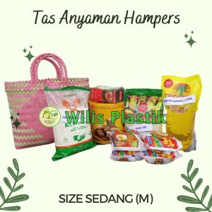 as Anyam Hampers Selamatan Kotak Nasi Ukuran Sedang Size M Hampers Souvenir Parcel Wadah Thinwall