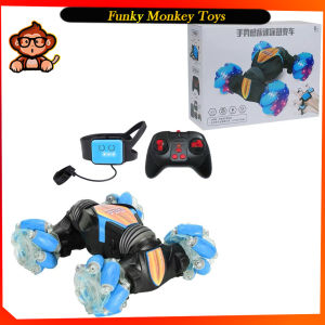 2.4G Stunt Car Control Four Wheel Double Side Remote Control Car Kereta Mainan Lelaki