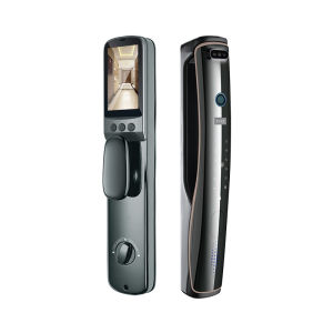 Tuya Real-time Intercom Smart Door Lock Security Camera Intelligent Fingerprint Password Biometric Electronic Key Unlock