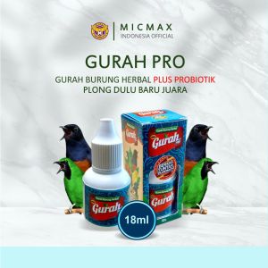 Gurah Probiotik Burung Serak Burung Macet Bunyi Mabung Pilek