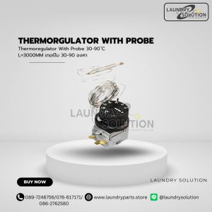 เทอร์โมพร้อมแท่งวัดอุณภูมิ 30-90 องศา(สินค้าพร้อมส่งจากประเทศไทย)