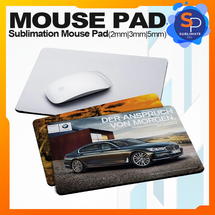 Sublimation Mouse Pad Printable Plain 2mm / 3mm / 5mmWhite Square ...