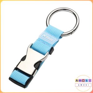 Amoki【Ready in Stock】 Luggage Hanging Straps Nylon Baggage Adjustable Buckle Straps Baggage Belt Travel Accessories 1Pc
