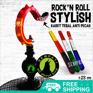 SEMPATI Karet Pelapis Gantungan Kondom Sangkar Kandang Burung Murai Anti Slip Licin Motif Duri KONDUR