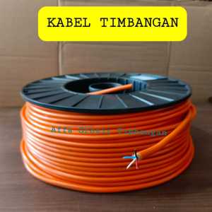 Kabel Timbangan 4 Core Orange Kabel Timbangan Sapi / Jembatan Timbang 4 Jalur Warna Orange Kabel Loadcell Kabel Load Cell  Merk MK Cell