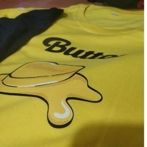 EVO - KAOS OVERSIZE BUTTER NEW SINGLE ATASAN WANITA BLUS JUMBO KPOP NEW RELEASE