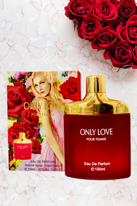 Authentic Singapore Perfume Only Love Pour Femme 100ml Floral