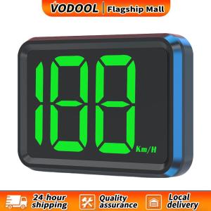 Car Digital Speed Meter HUD - GPS Display with Large Font for Easy KMH and MPH Monitoring