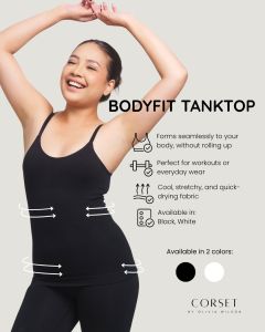 Olivia BodyShaper Tanktop | Women’s Slimming Shapewear | Tummy & Waist Shaper | Comfortable
