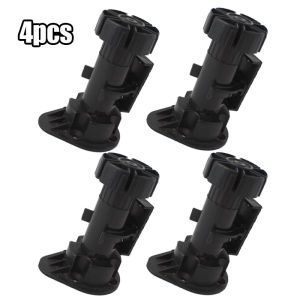 4pcs Furniture Fitting Cabinet Plinth Feet Plastic Adjustable Leg Levelers（100-130mm)