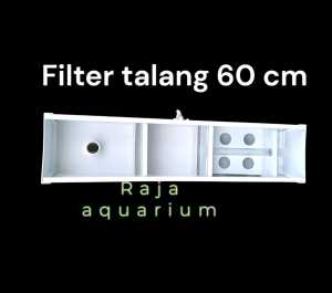Talang Filter Aquarium 60 CM Penjernih Air Aquascape AquariumTop Filter Media