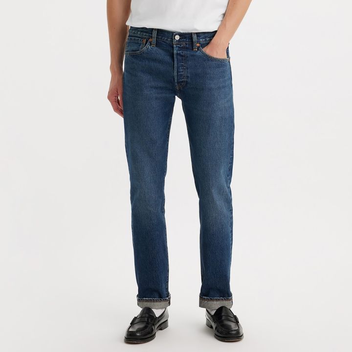 Levi s Men s 501 Original Selvedge Jeans 00501 3544 mb Lazada