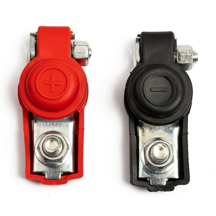 【Auto-parts】 For Toyota Car Battery Terminal Clamp Foolproof Red and ...