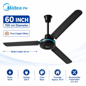 Large Industrial Ceiling Fan 60/80/100 Inch for Warehouse Factory Shop Strong Airflow Wide Coverage