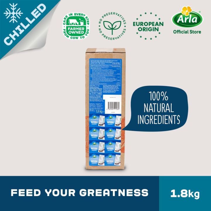 Arla Cream Cheese Plain Block 1.8kg Lazada PH