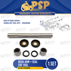 Bosh Arm CRF 150L + Seal (1 Set) - Bushing Fork Swing Arem Honda Crf 150 K84 2017 - 2025