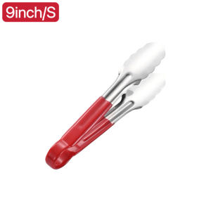 Tongs stainless steel rubber tongs for cooking non stick tongs silicone barbecue tongs spaghetti tongs steak tongs clip for cooking tongs for samgyupsa serving tongs buffet server set food tong party needs camping cooking set thongs for kitchen accessorie