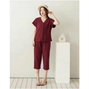 onset estela setelan knit hornet bahan hornet knit onset kekinian