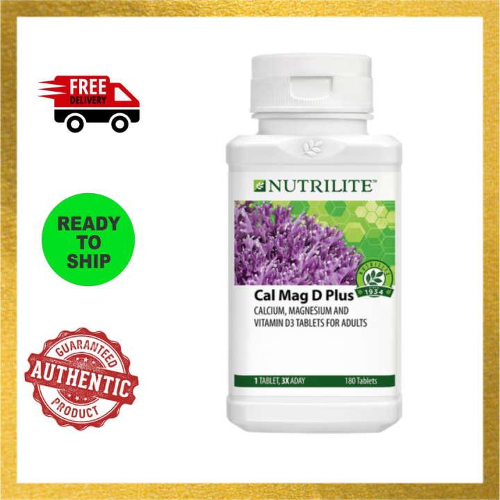 Amway Nutrilite Cal Mag D Plus 180 Tab 100 Amway Supplement Lazada