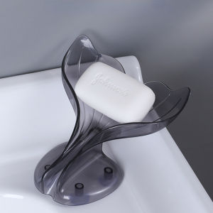 Soap Holder Mermaid Tail Shape Bathroom Soap Dish Kitchen Sponge Soap Box Storage Non-slip Drain Soap Case Container Bathroom accessorie 肥皂盒