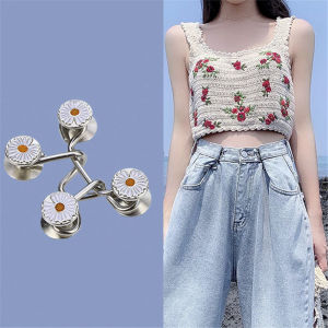【Dikirim dalam 24 jam】Gaya Artefak Pinggang Jeans Penyesuaian Pinggang Celana Perubahan Besar Kancing Universal Kecil Tanpa Paku Kancing Yang Bisa Dilepas