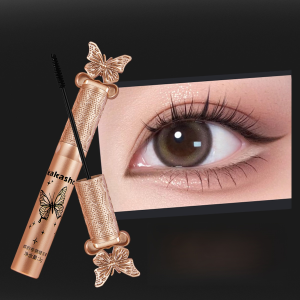 💝Finely Combed Curling and Lengthening Mascara Naturally Curled Thick Waterproof Not Easy to Smudge Long-Lasting Makeup Finely Combed Eyelash Primer卷翘纤长睫毛膏