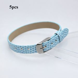 OWNNEW 5pcs Snake Pattern Doll Waist Belts Super Mini Artificial Leather DIY Handmade Belt High Quality Kids Toys Toy Doll Collar 20cm Cotton Dolls