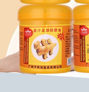Kem massage chân gừng collagen 320 gam giúp mềm biểu bì giảm khô da giúp đôi chân mịn màng | Kem matxa chân cho spa