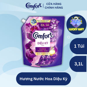 Nước Xả Làm Mềm Vải Comfort Chăm Sóc Chuyên Sâu / Hương Nước Hoa Thiên Nhiên (3.1L)
