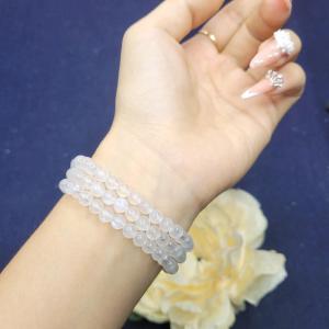 A11 - Vòng Tay Mặt Trăng Moonstone cho Kim và Thuỷ - Phong Thủy TUDO