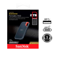 *LAGIHITECH* Ổ cứng di động Portable SSD SanDisk Extreme E61 V2 500GB / 1TB / 2TB / 4TB. 