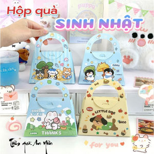 Túi Đựng Kẹo Có Quai Xách Tổ Chức Liên Hoan Sinh Nhật Trên Lớp Cho Bé Hộp Quà Bánh Kẹo Khen Thưởng