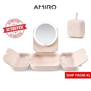 AMIRO Makeup Bag M2 LumoCube Portable LED Makeup Mirror