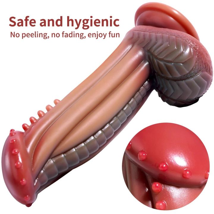 Extra Large Sex Toys Anal - Healthy and harmlessã€‘Large Dildo Double Density Anal Dildo Lifelike Huge  Sucker Dildo Giant Anal Toy Anal Plug Big Belt Thick Dildo Sex Toy for  Woman | Lazada PH