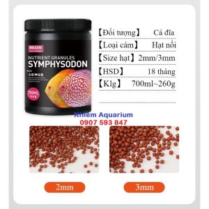 Cám Bess Thức ăn dinh dưỡng giàu đạm Vitamin và hỗ trợ lên màu cá dĩa ĐĨA