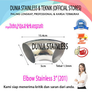 Elbow Stainless CH 3"