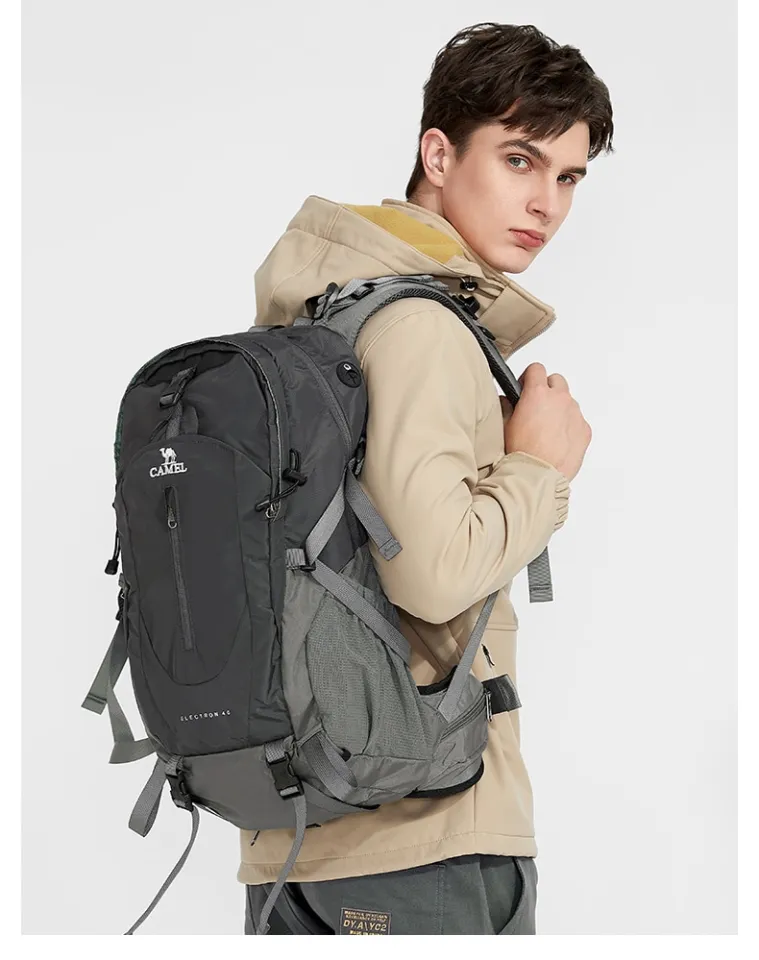 CAMEL Outdoor 40L Mountaineering Bag Hiking Waterproof Travel