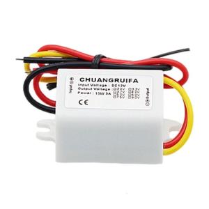 Stable 5V 3A Power Supply Module 12V Input Electric Regulator High Efficiency for Outdoor DIY Installations
