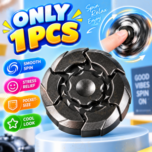 Buy 1 Take 1 Self-Spinning Fidget Spinner Made Of Abs Material Features Magnetic Attachment & Transformable Design An Ideal Stress-Relief Edc Toy For Work Or Study Suitable For All Ages