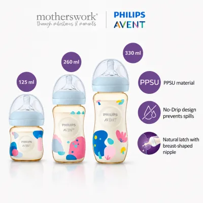 Philips Avent Natural Response PPSU Bottle Single & Twin Pack 125ml / 260ml / 330ml