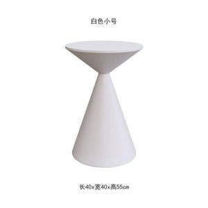 LZ-Light Luxury Creative Side Table Simple Modern Living Room Sofa Tea Table Small Table Household Bedroom Round Table Bedside Table